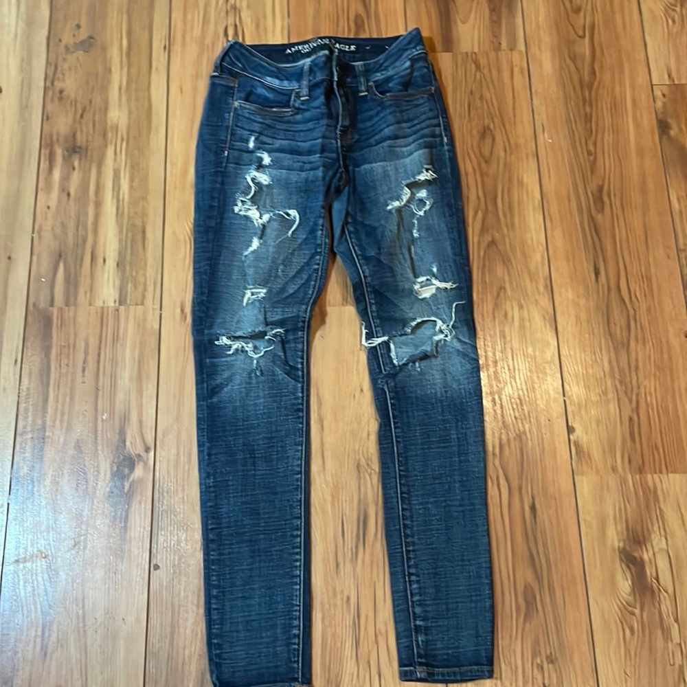 American Eagle super stretch jegging.